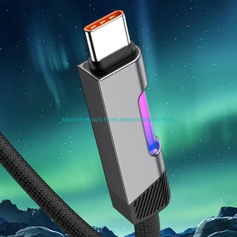 W91A 100W 전원 코드 합금 텍스처 다양한 전화 태블릿 랩탑