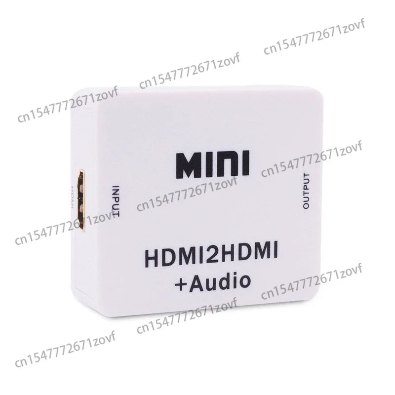 

MINI HDMI Decoder - HDCP Protocol Release, Digital-to-Analog Signal Converter with Audio Splitter, Supports 1080P for Legacy Dis
