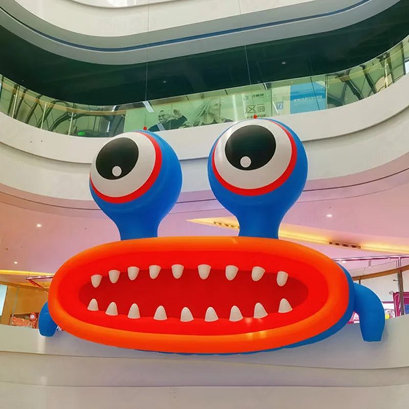3M, 4M, 5M inflatable big-eyed monster, blower, Christmas outdoor square shopping mall event decoration props