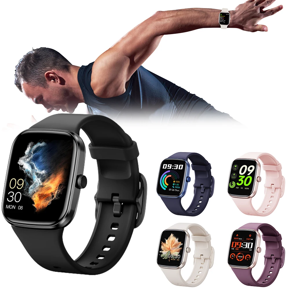 Smart Watches With 25 Sport Modes Step Counting Heart Rate Monitor Fitness Bracelet Waterproof Anti-Drop Smartwatch For Outdoor