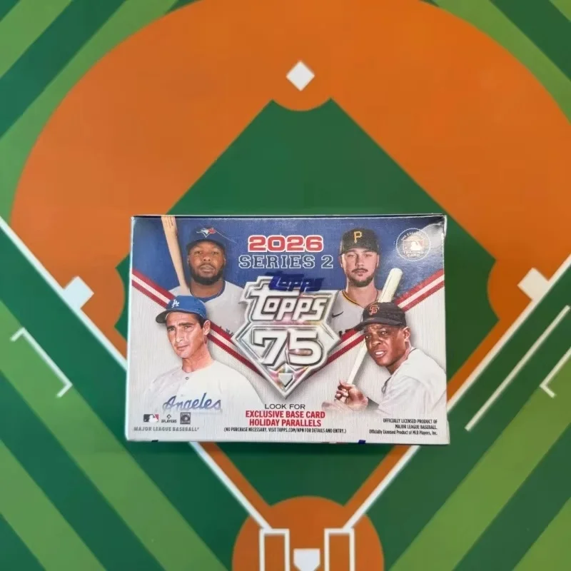 

Hot Selling Genuine In Stock 2026 Topps MLB Series 2 Mega Box Baseball Trading Cards Collection Surprise Card Fans Festival Toys