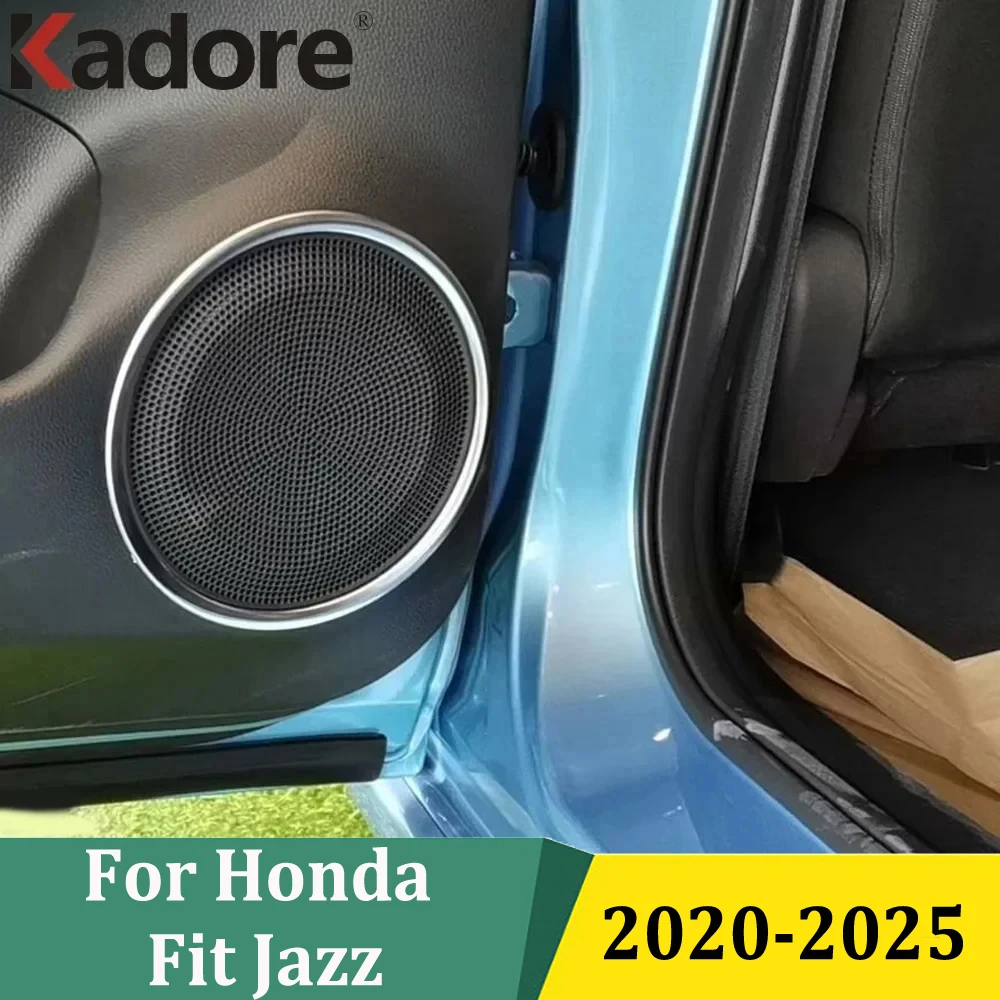 

Для Honda JAZZ 2020 2021 2022 2023 2024 2025 дверная стойка треугольная аудио стерео динамик рамка крышка отделка интерьерные автомобильные аксессуары