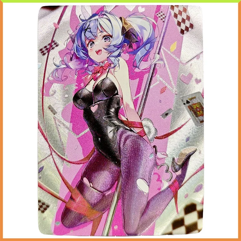 Anime Goddess Story DIY ACG Hatsune Miku Hot Stamping Tabletop Games Collectible Cards Toys for boys Christmas Birthday Gift