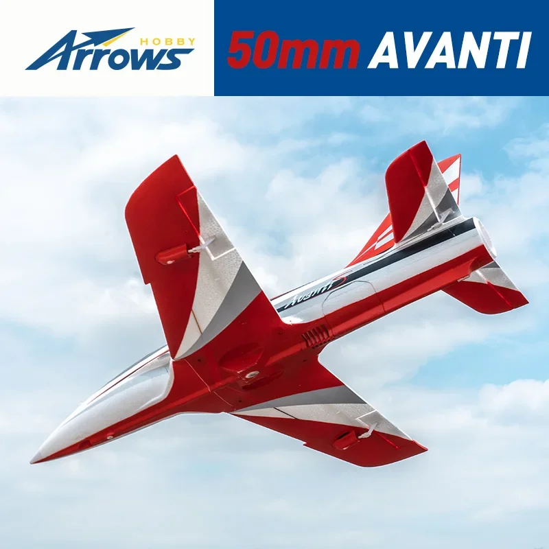 Arrow Hobby 50mm Avanti Edf Jet Plane Model Rc Airplane ala fissa Electric Remote Control Toy Aircraft