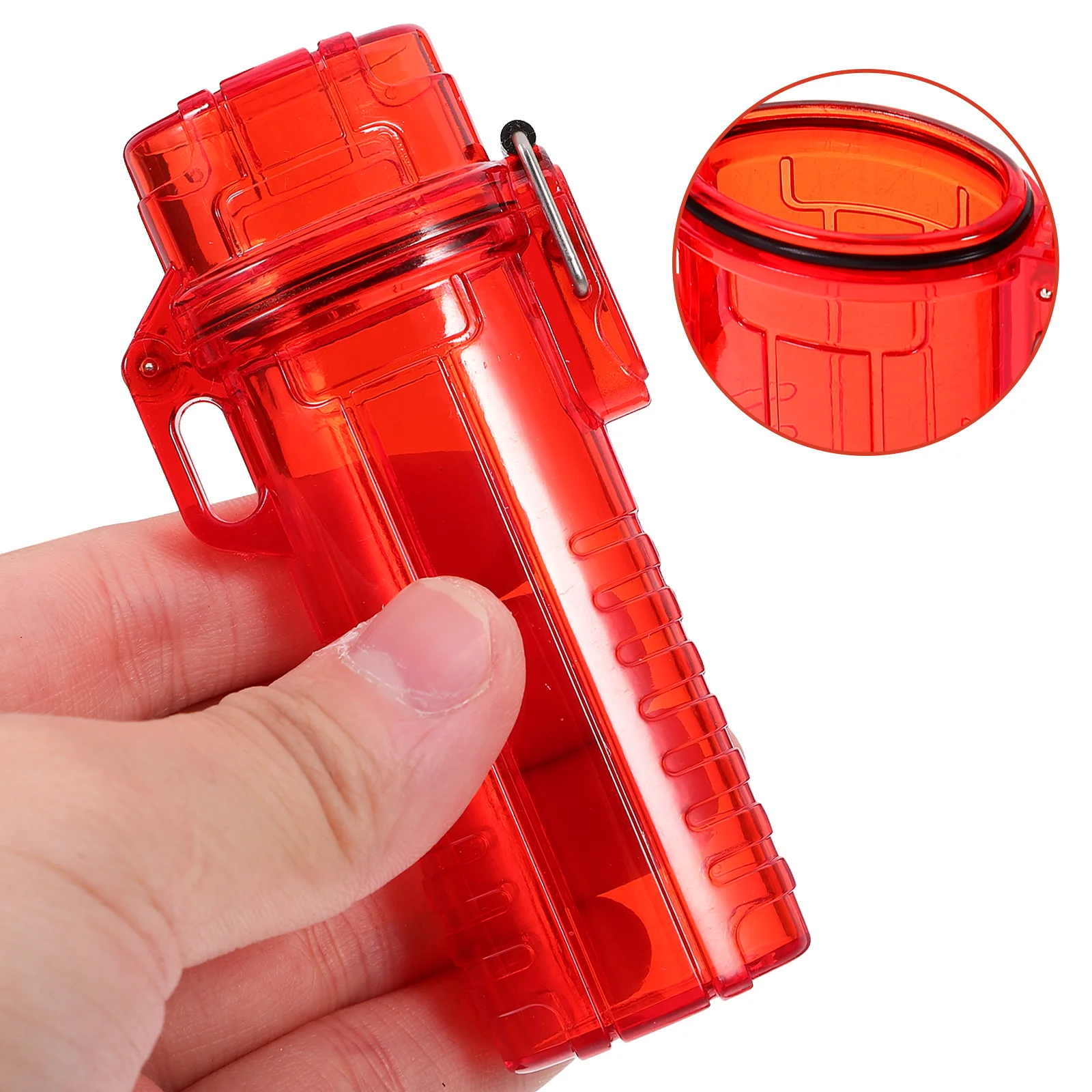 

Lighter Sleeve Protector Cigarette Container Plastic Case Compact Portable Storage Holder For Lighter Outdoor