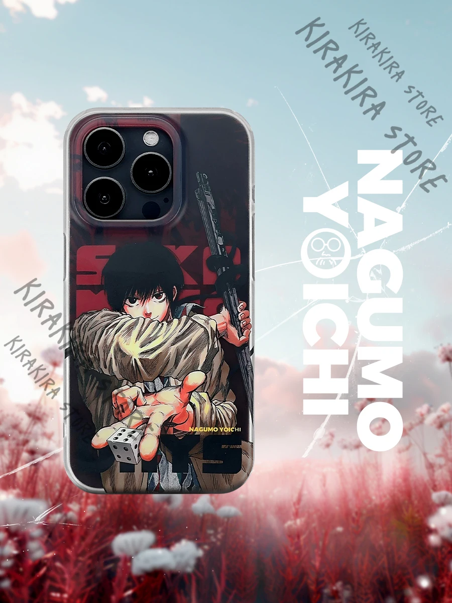 

Cartoon Mobile Phones Shell SAKAMOTO DAYS Nagumo Yoichi Dull Polish Phone Case Originality Colorful Cosplay Protective Sleeve
