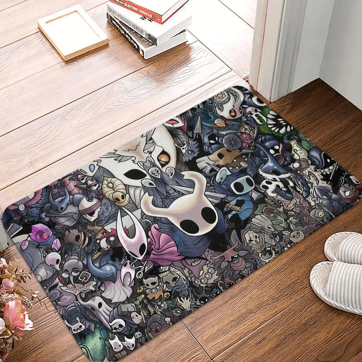 Hollow Knight Adventure Game Bathroom Mat Meme Doormat Living Room Carpet Entrance Door Rug Home Decor