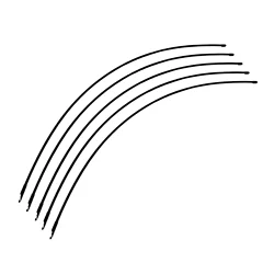 5 GPS Tracking Collar Antennas for Garmin DC30, DC40, Black Hat