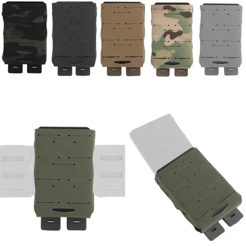 

Molle Lightweight AR15/ M4/9 Millimetre Magazine Pouch Magazine with Built-in Nylon Stand Hunting Pistol Rifle Device