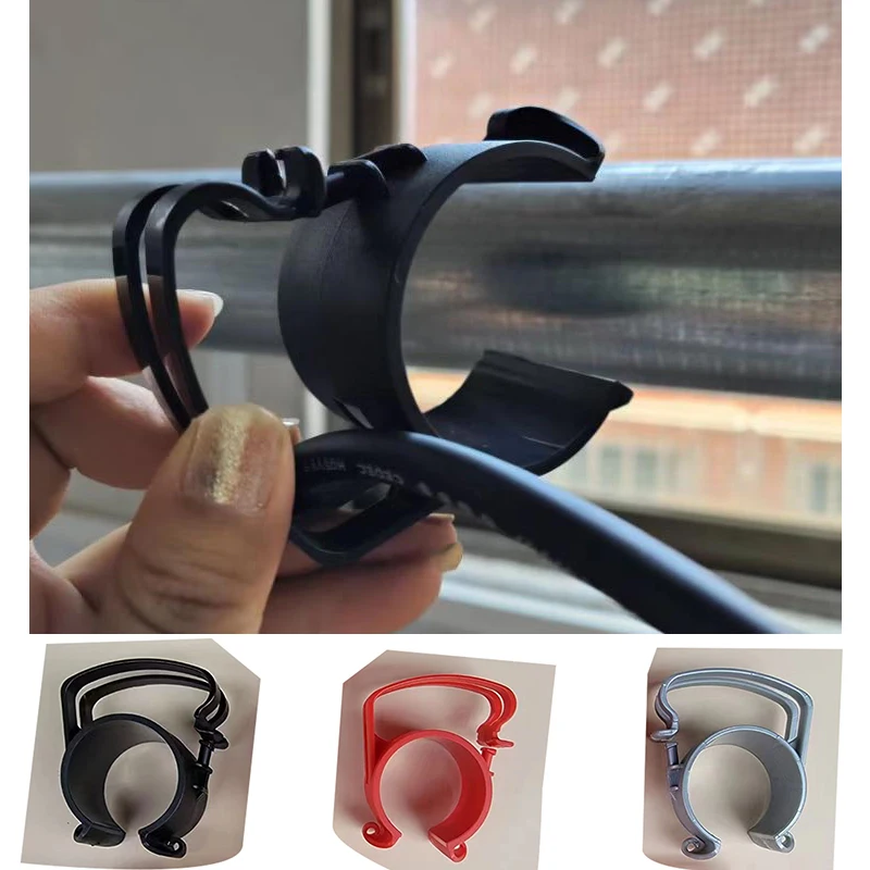 

10Pcs ABS Plastic Wire Clamp Hook Truss Cable Collector Clamps Clip Hoist Cable Tie For 2Inch Tube