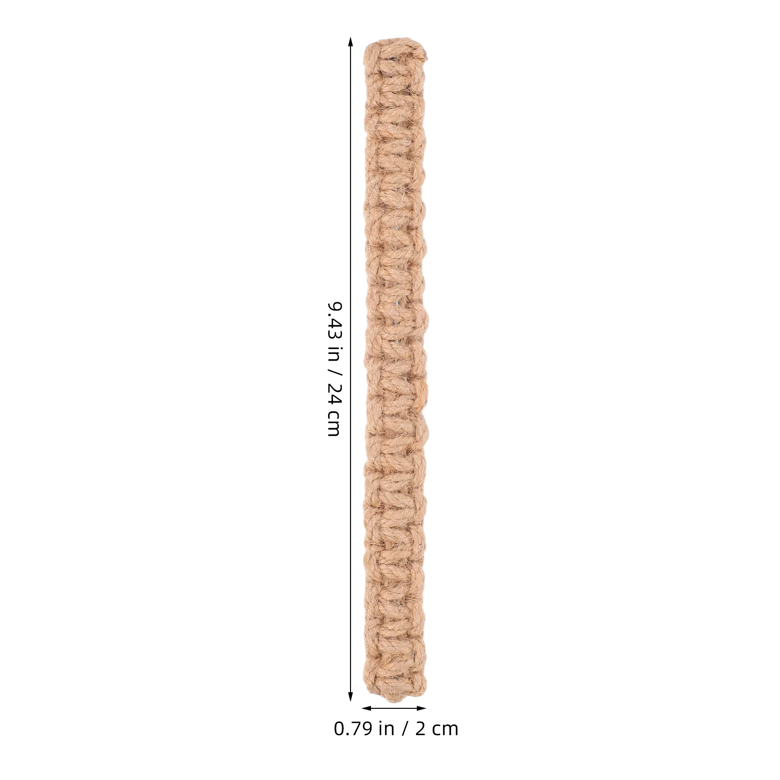 4 Stück Jute-Vorhang-Raffhalter, handgefertigt, gewebtes Seil, Raffhalter für Vorhänge, Boho-Stil, rustikale Bauernhaus-Dekor-Raffhalter