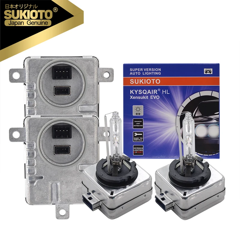 

1 комплект SUKIOTO GENUINE JAPAN D3S D8S Автомобильная лампа для фар 12 В 35 Вт 55 Вт Балласт HID Ксеноновый комплект D3S Canbus Балласт 8K 0941597 8К 0941597 C