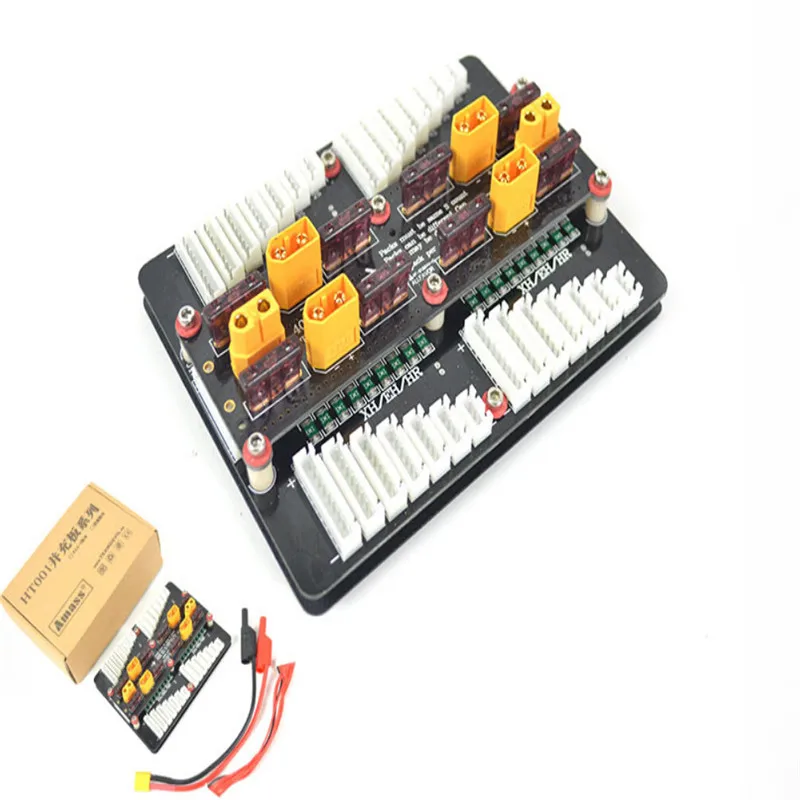 

New XT60 Li-po Battery Charging Adaptor Board MPA RC Car Airplane For 2-8S PL8/PL6/0720I/1420I/X6/B6 Charger