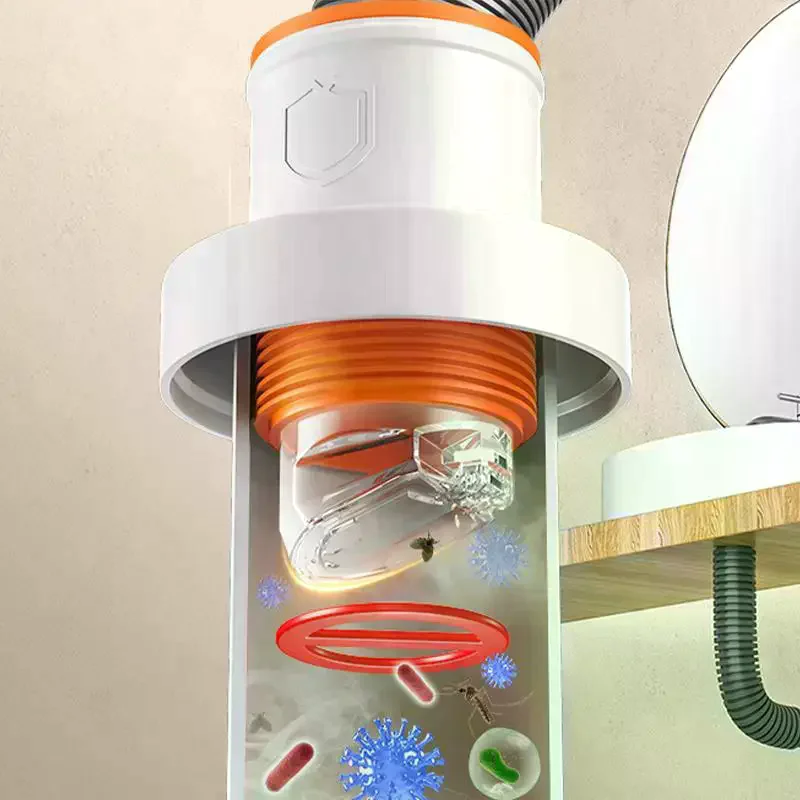 

Sealing Ring Cap For Kitchen Sink Drain Pipe To Prevent Backflow And Unwanted Scents Compatible