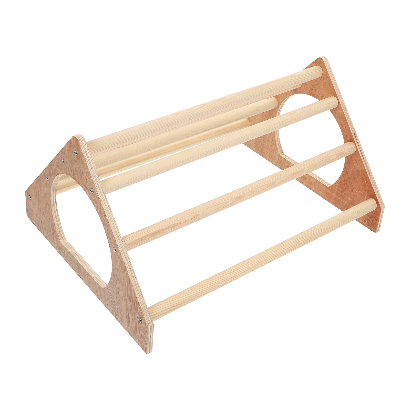 

Wooden Chicken Perch Stand Play Standing Rod Smooth Durable Easy Install Gift Pet Bird Supplies Cage Accessories