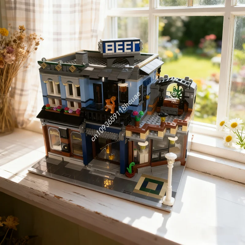 

1890pcs MOC The Highlander Bar Alternat Building Modulared Model Christmas Gift Blocks Toy Assemble Creative Idea Kids Birthday