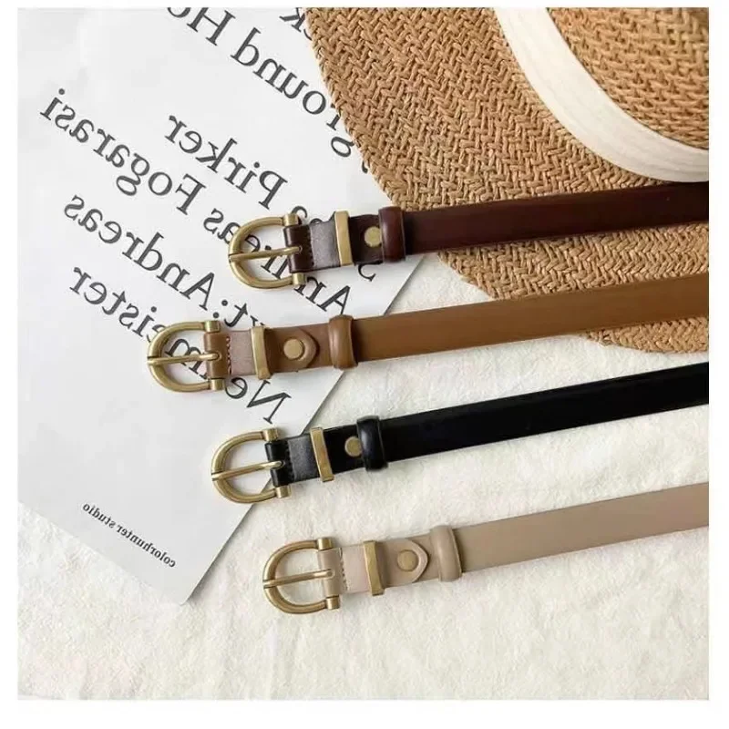 Zomer Mode Getrimd Dames Riem Ins Stijl Jeans Veelzijdige Decoratieve Riem Dunne Riem Trendy Riem Ketting