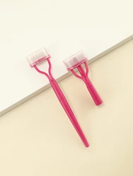 1pc Foldable Eyelash Separator Tool Eyelash Comb Separator Arc Designed Eyelash Brush Separator With Comb Cover Lash Comb