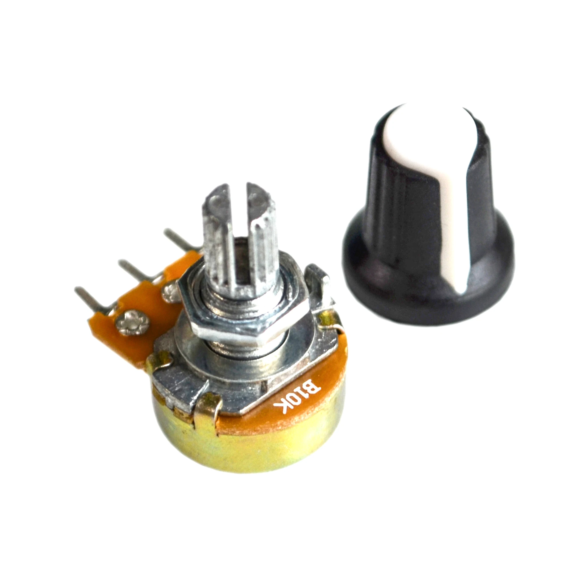 10PCS/LOT 10K OHM 3 Terminal Linear Taper Rotary Volume B Type Potentiometer Pot New Arrival High Quality