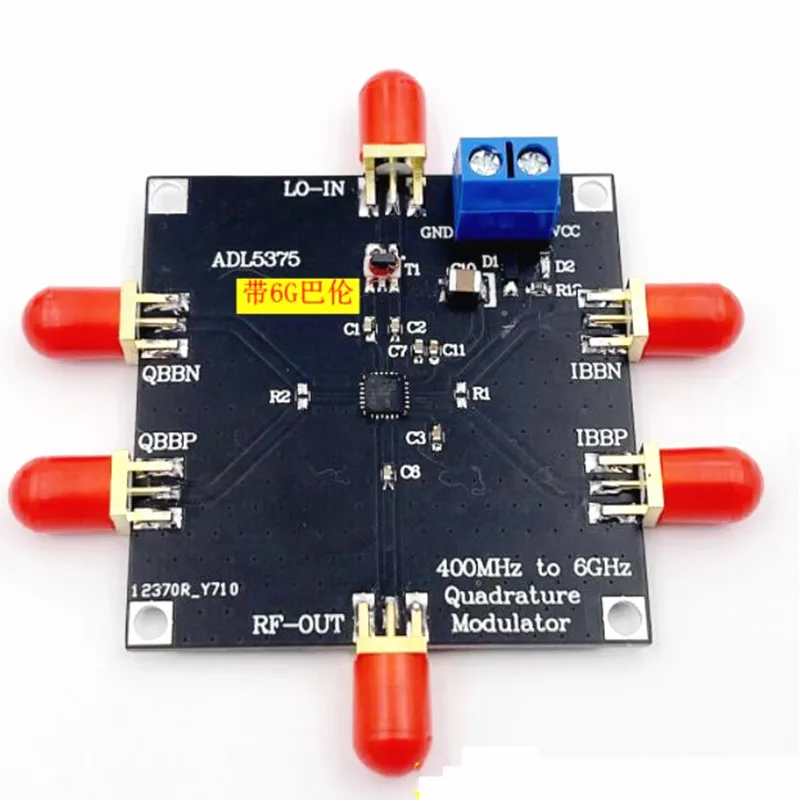 ADL5375 400M-6Ghz High-performance IQ Modulation Module Quadrature Modulator Mixer with Broadband LO Balun