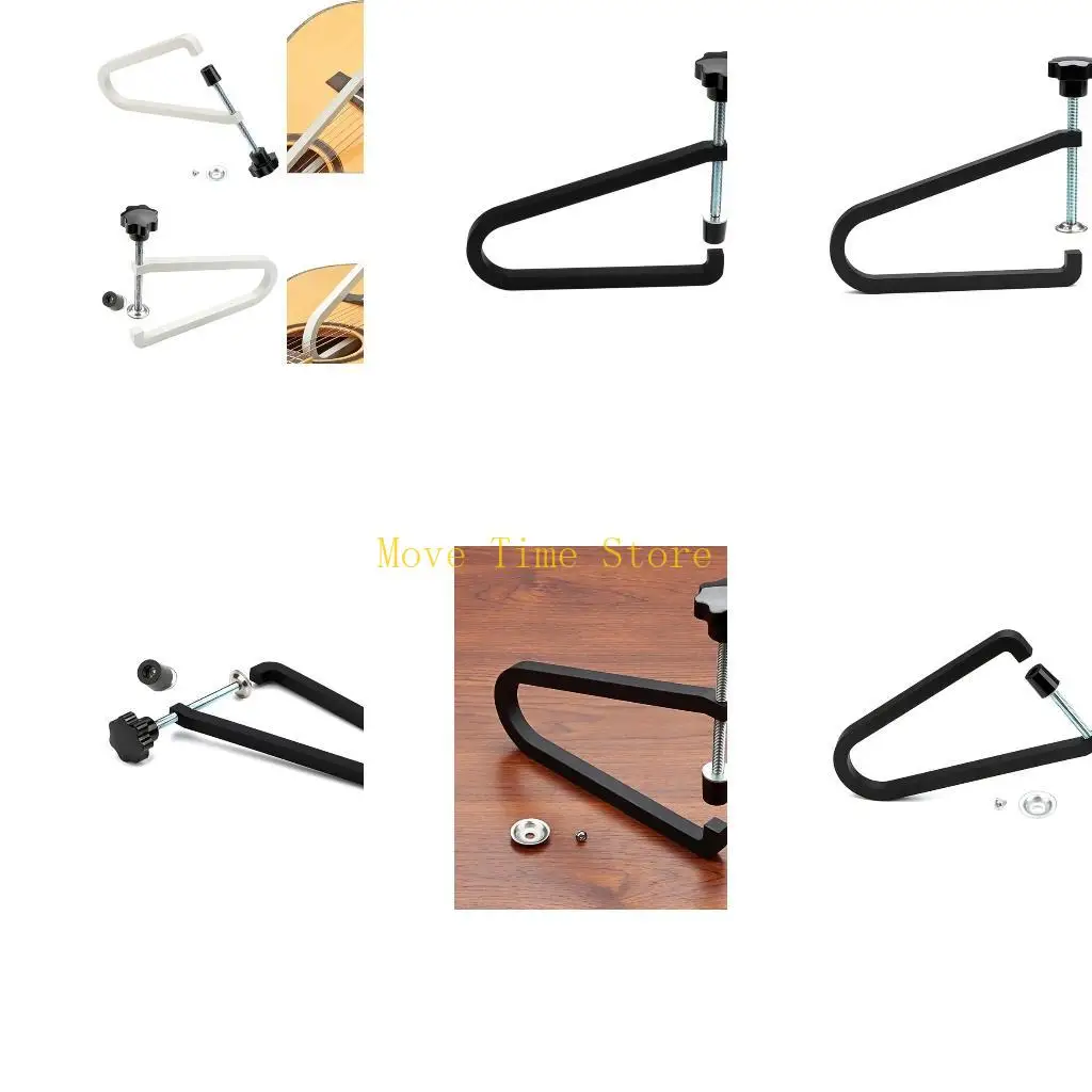 92ME Guitar Clip Guitar Fret Clamp Guitar Bridge Clamp Guitar Repair Tool Deep Reach Clamp Guitar Clip Fixtures