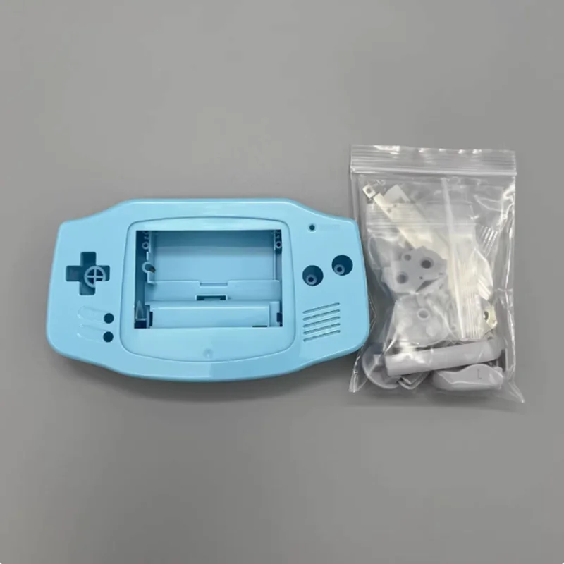 화면이없는 GBA GameBoy Advance GBA 용 20 세트 고품질 게임 콘솔 케이스 플라스틱 쉘