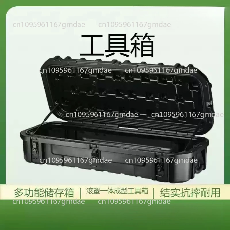 Tool Box Outdoor Heavy Duty Truck Tool Storage Bin High Quality Adventure Cargo Case Rotomolded Accessories Roof Bracket Kit