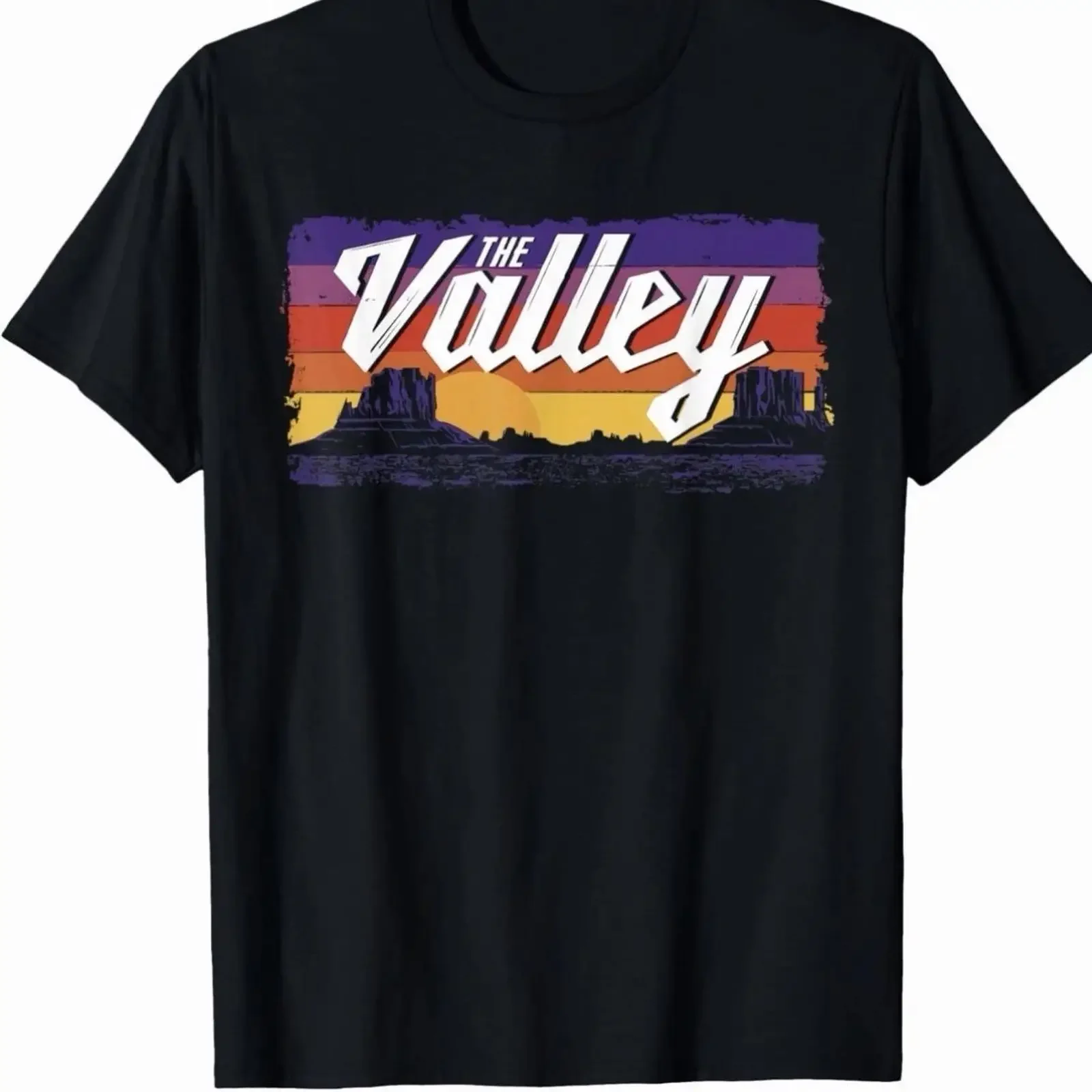 The Classic Valley Vintage Sunset Phoenix Arizona T Shirt Men s Image 1 of 3 vintage Washed Top For Everyday Wear streetwear