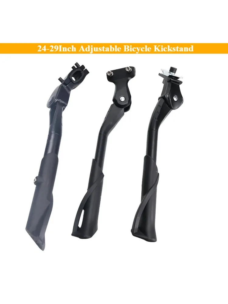 AliExpress NONE Bicycle Side Footrest Rack Support 24-29Inch Adjustable Bicycle Kickstand Aluminium Alloy MTB/Folding Bike/Snow/Electric Vehicle