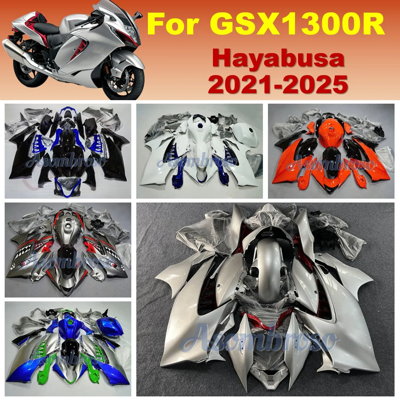 

For Suzuki Hayabusa GSX1300R 2021-2025 Motorcycle Fairing Bodywork Kit GSXR 1300 2024 2023 2022 GSX 1300R