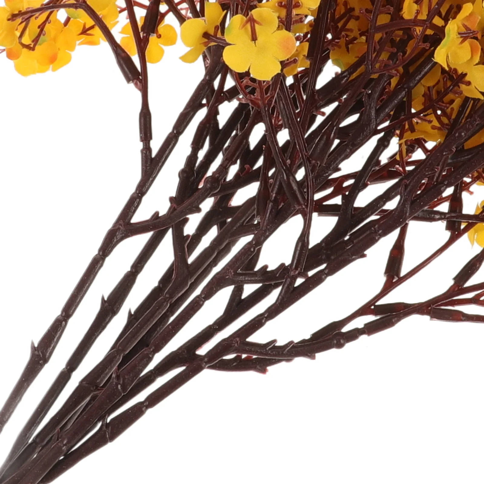 

8Pcs Simulated Gypsophila Flowers Bouquet Realistic Artificial Floral Decor for Windowsill Coffee Table Garden Wedding Event