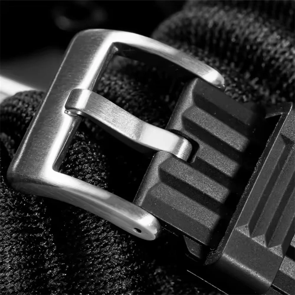 Watchdives قسط لينة المطاط الهراء حزام الساعات 20 مللي متر 22 مللي متر الإفراج السريع استبدال حزام سيليكون المطاط دائم للجنسين العصابات #4