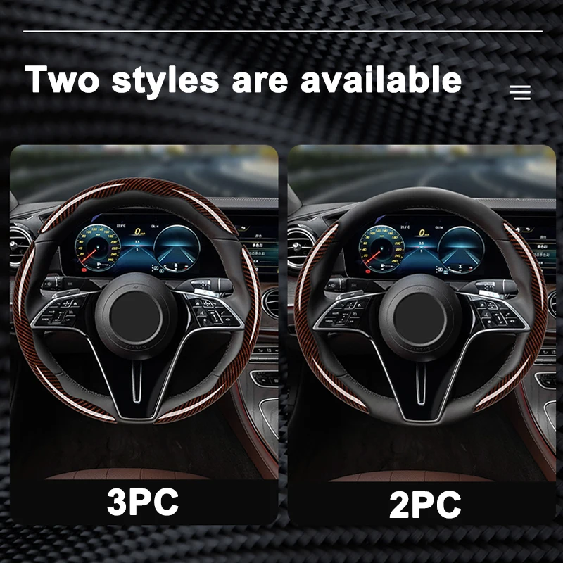 Car Steering Wheel Cover Wear Non-slip Protect Covers For Peugeot 408 4008 308 3008 Rifter 5008 508 2008 208 RCZ 407 108 106 207