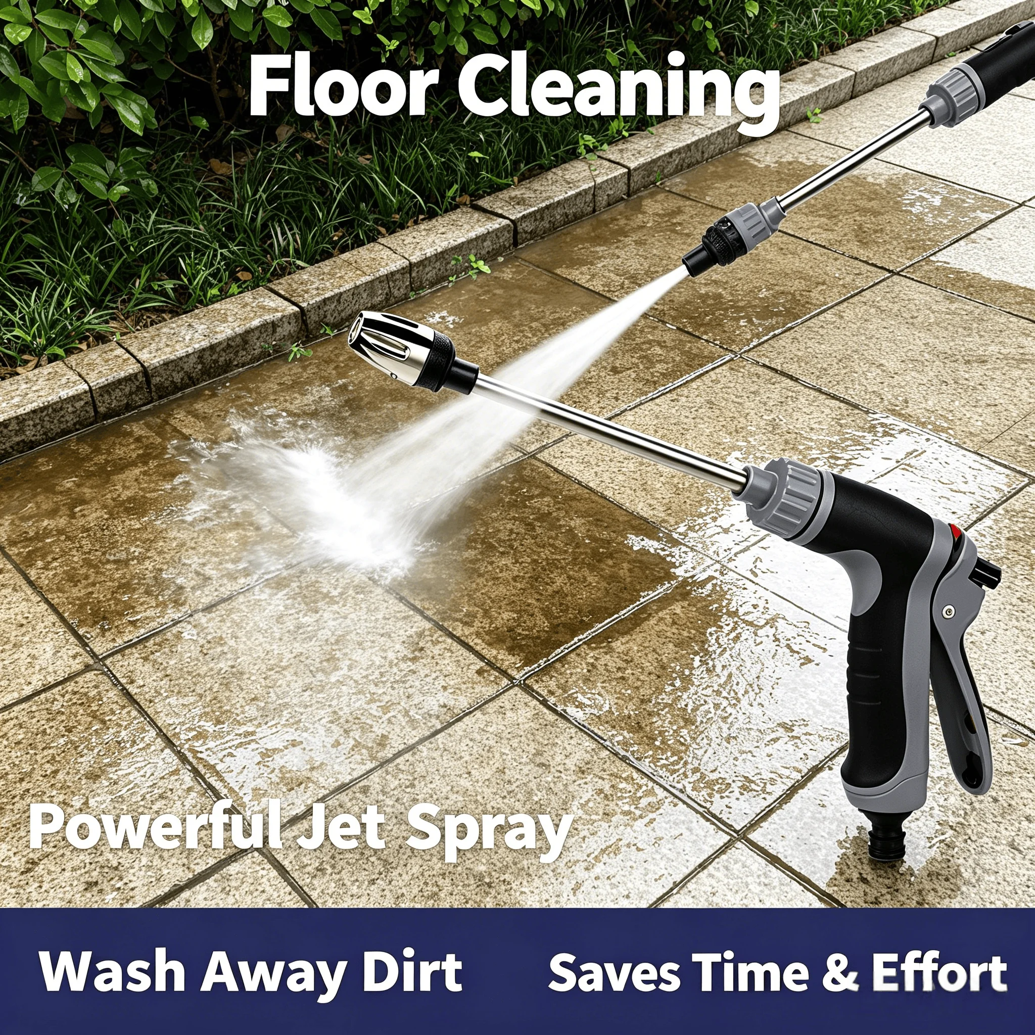 High Pressure Car Water Gun Sprayer Garden Watering Foam Pot Sprinkler Car Wash Water Gun Car Cleaning Washing Tools