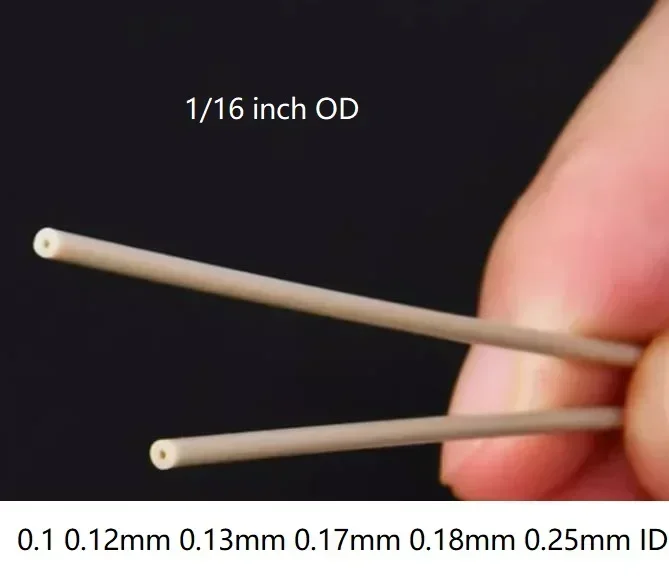 High Precision 0.1-0.25mm ID PEEK Tubing for Shimadzu Waters Chromatography
