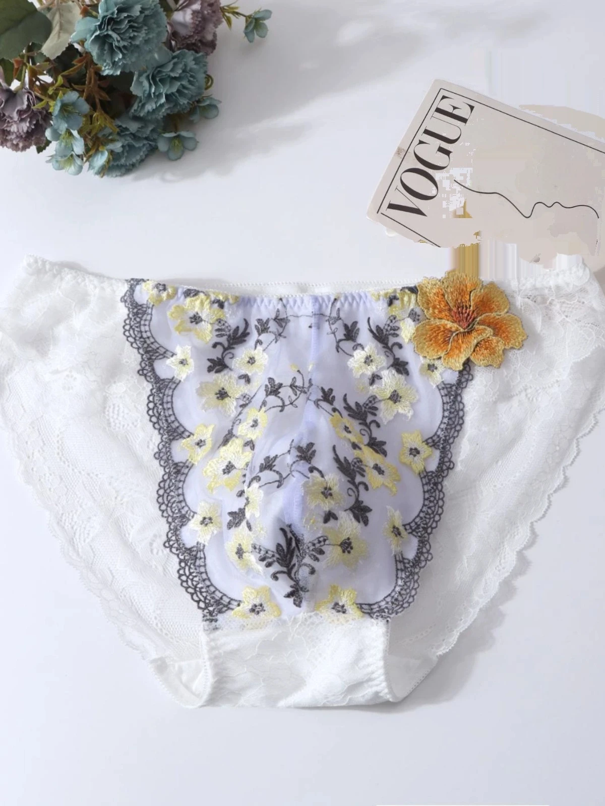 Man's Lace Panties BF Gift Harajuku Live Show Dance Stage Costume FKK Party