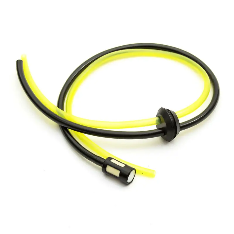 Fuel Line Assembly For 22cc 36cc 49cc 52cc Garden Fuel Tank Rubber Seal Bung Pipe Hose Oil Gas Resistant Chainsaw Parts