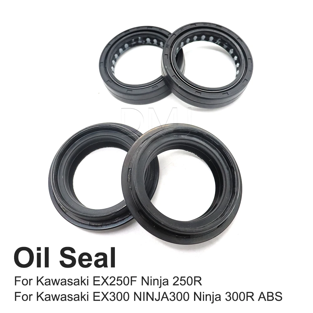 37x50x11 37 50 11 Oil Seal & Dust Cover Front Fork For Kawasaki EX 250F EX 300 Ninja 250R NINJA300 Ninja 300R ABS