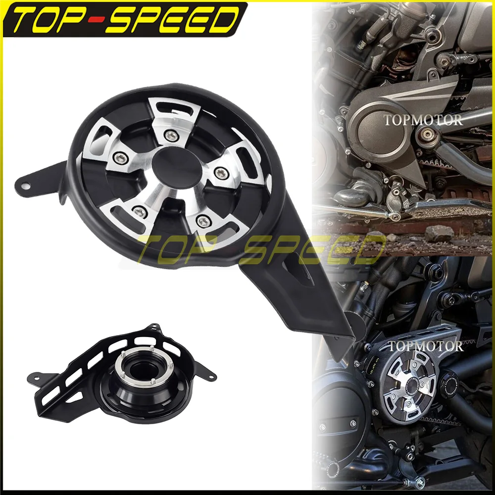 

Motorcycle Pulley Engine Protection Cover Engines Protective Shell For Harley Sportster S 1250 S RH 1250 Nightster 975 2021-2023