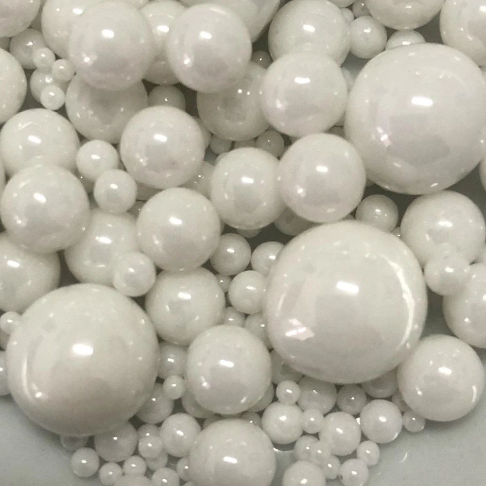 High Density Wear Resisting Zirconia Beads Zirconia Ball Media for Gold Polishing