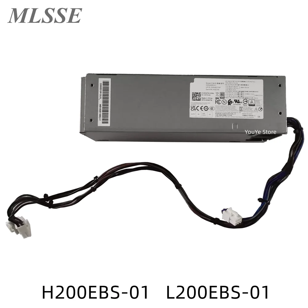 New Optiplex 3080 5080 7080 5090 7090 SFF 200W Power Supply Adapter PSU H200EBS-01 L200EBS-01 H200EPS-01 K92TW 5TVM5 52C2P