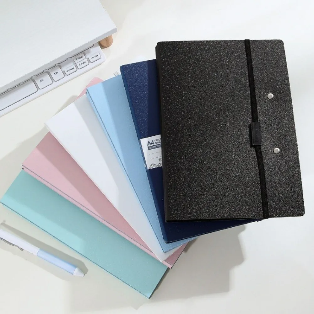 Waterproof A5 Folding Folder PP Material Easy to Store A5 Clipboard Folder Durable Portable Multi-Functional Writing Board