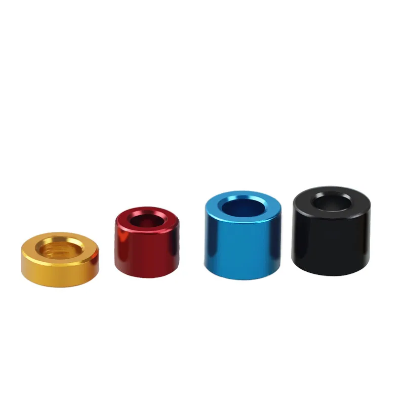 

2/8PCS M2.1 M2.6 M2.7 Aluminum Alloy Flat Washer Bushing Gasket CNC sleeve Non-threaded Stand-off Spacer For RC Model Part