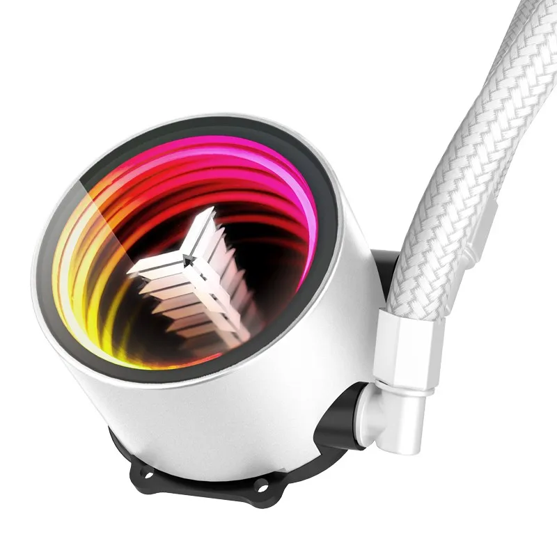 Jonsbo SHADOW TW4-360 ARGB AIO Liquid Water Cooling CPU Cooler Computer Case 12cm Fan All-in-one Radiator LGA1700 115x 1200 2011