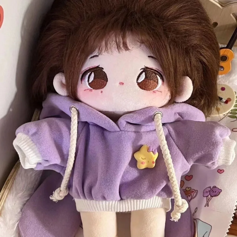 Cute Clothes Hoodies for 20cm Cotton Dolls Outfits Sweatshirt Cute Doll 20cm Clothes Hoodie Mini Mini Clothes Handmade Hoodies