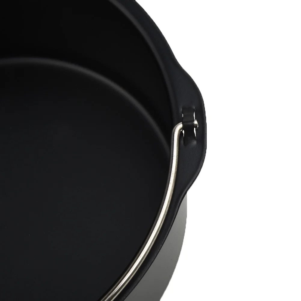 6/7/8Inch Round Baking for mold Air Fryer Basket Tray Cake Non Pan Carbon Steel + Non- Coating Bakeware Cake Tools