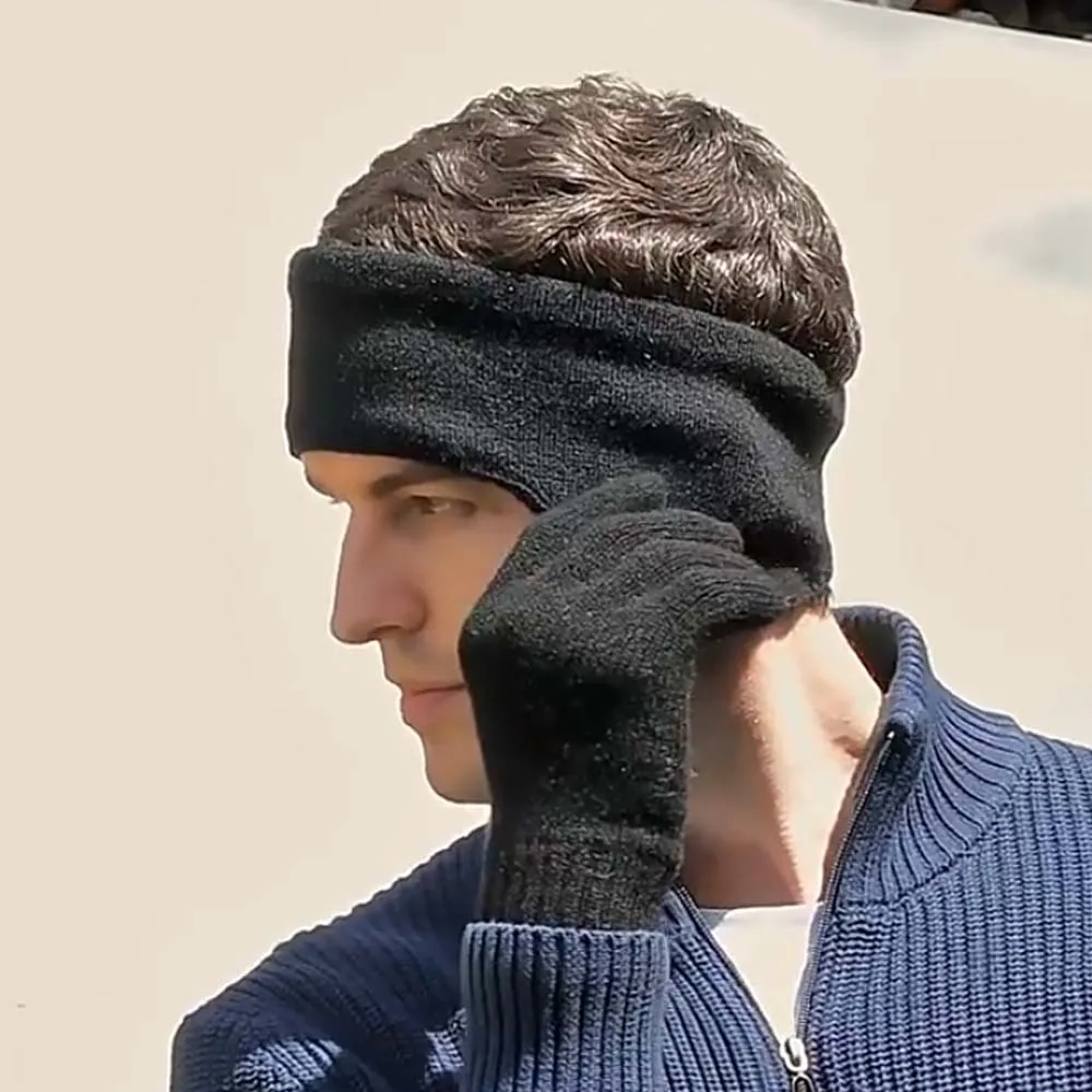 

Comfortable Earflap Winter Thickened Earmuffs Cotton Soft Men's Ear Cover Elastic Foldable Outdoor Cold Proof Earmuffs School