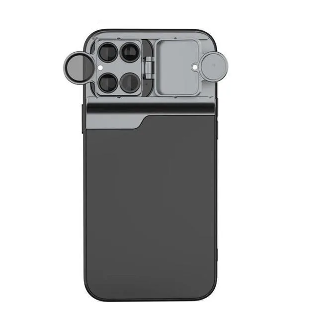 5 In 1 Vlog Lens Case Kit 30X Super Macro Lens CPL Fisheye Telephoto Lens For IPhone14 Accessories For iPhone 14 Pro Max