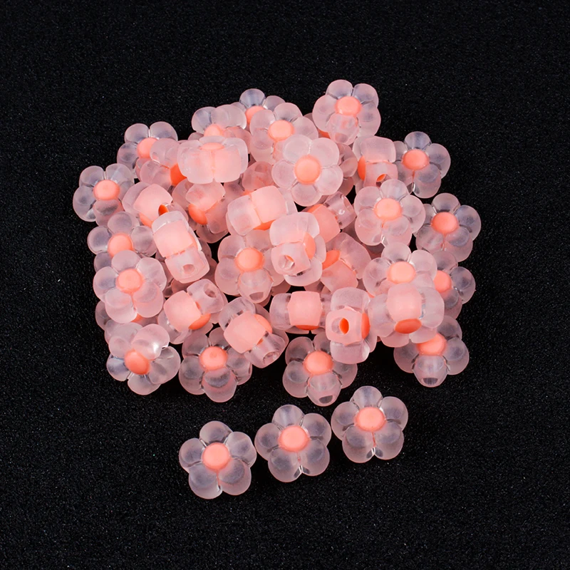 20 pcs/lot Lovely Transparent Star pentagram AB Candy Color Acrylic Spacer loose Beads in Beads For Jewelry Making DIY Necklace