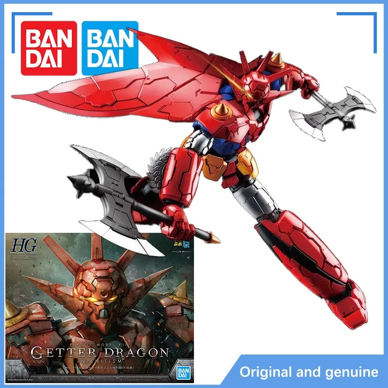 In Stock BANDAI INFINITISM HG 1/144 GETTER DRAGON Assembly Models Ver. plastic Figure model kit Assembly toy gift for kids